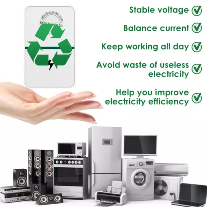 4 X Energy Saving Device New Elon Musk 90V-250V Stop-Watt Energy Saver Household