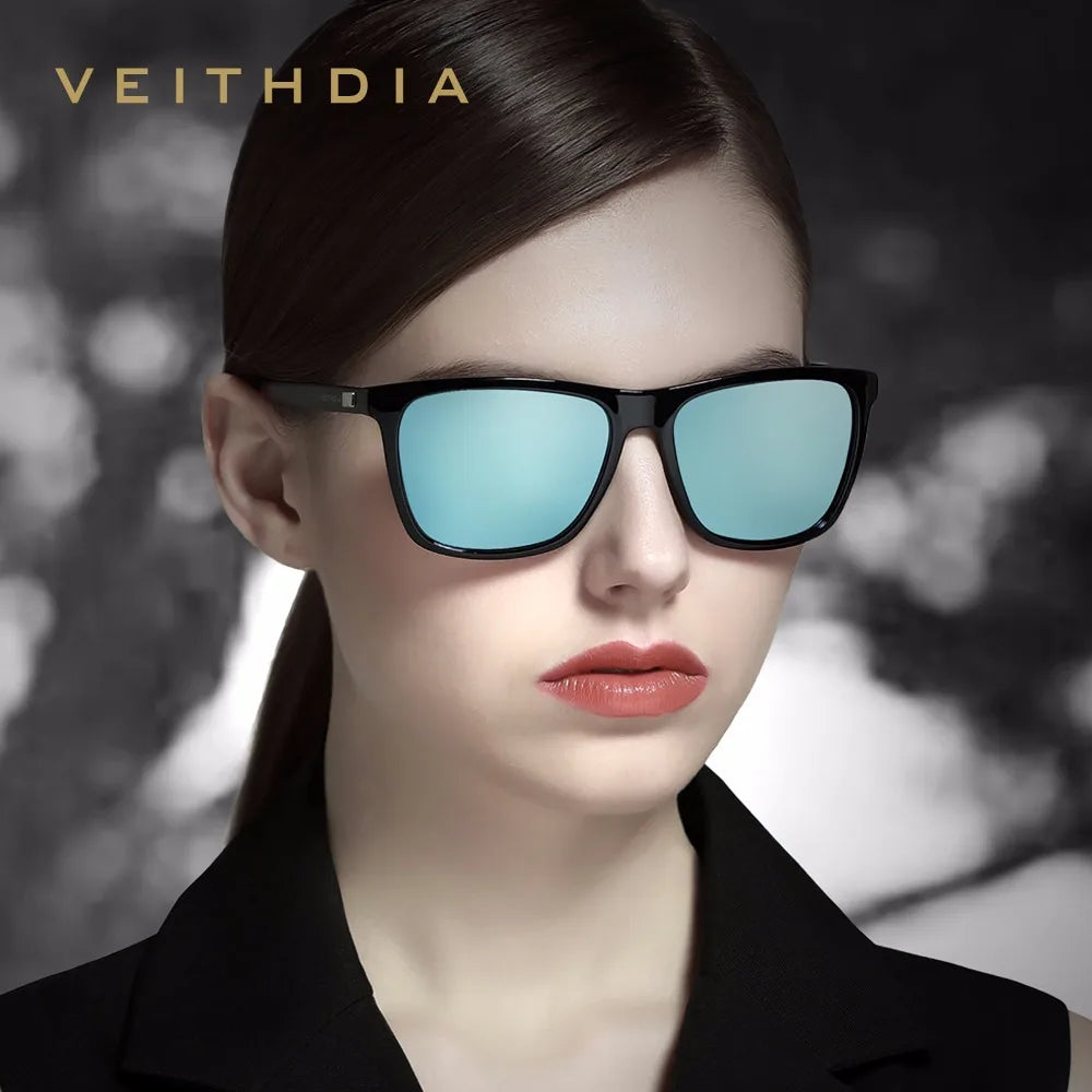 Brand Sunglasses Unisex Retro Aluminum+Tr90 Sunglasses Polarized Lens Vintage Eyewear Sun Glasses for Men/Women 6108