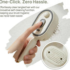 Electric Steam Hair Brush Comb & Mist Function Simultaneously Stronger Ion Technology Less Breakage No Residue for Beautiful Hai